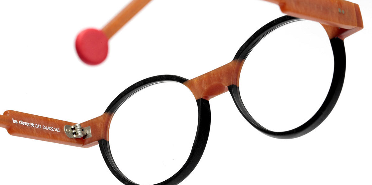 Sabine Be® Be Clever SB Be Clever 622 50 - Matt Marbled Slate Gray / Matt Marbled Rust Eyeglasses