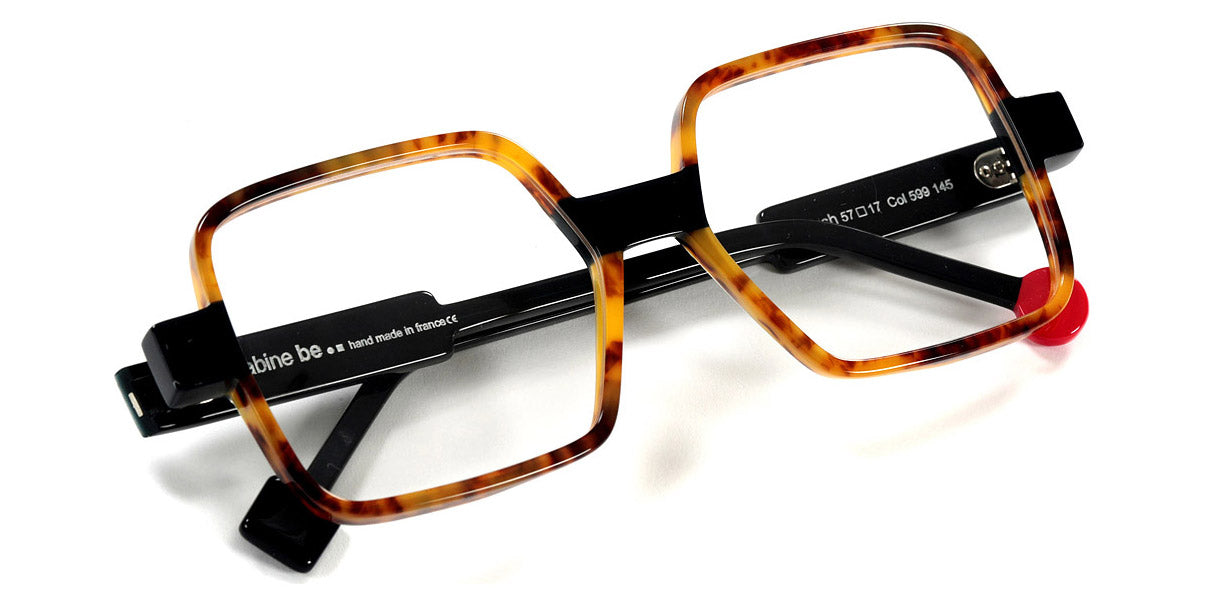 Sabine Be® Be Clush SB Be Clush 599 57 - Shiny Tortoiseshell / Shiny Midnight Blue Eyeglasses