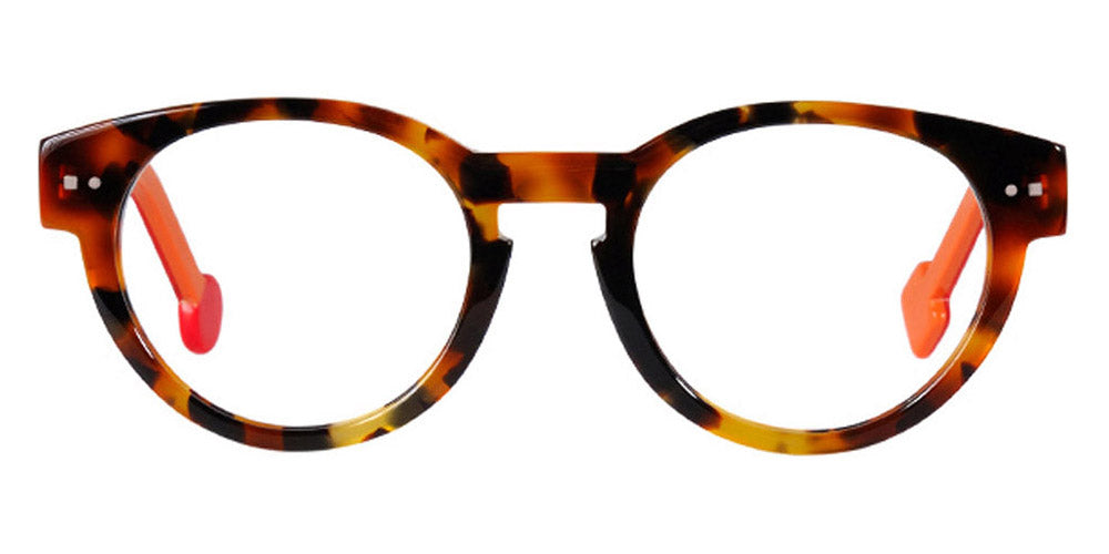 Sabine Be® Be Crazy SB Be Crazy 11 47 - Shiny Fawn Tortoise / Shiny Translucent Orange Eyeglasses