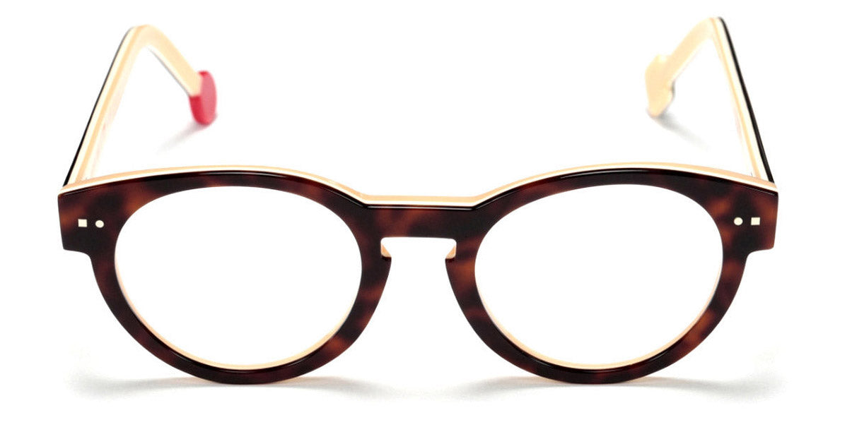 Sabine Be® Be Crazy SB Be Crazy 173 47 - Shiny Auburn Tortoise / White / Shiny Peach Eyeglasses