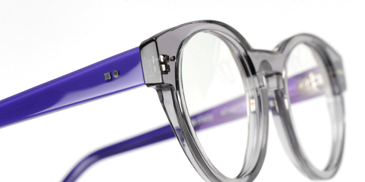 Sabine Be® Be Crazy SB Be Crazy 275 47 - Shiny Translucent /Shiny Purple Eyeglasses