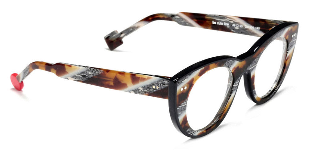 Sabine Be® Be Cute Line SB Be Cute Line 304 49 - Shiny Vintage Tortoise / Shiny Midnight Blue Eyeglasses