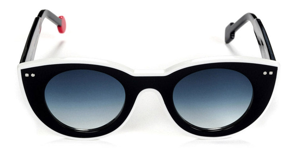 Sabine Be® Be Cute Line Sun SB Be Cute Line Sun 311 48 - Shiny Midnight Blue / Shiny White Sunglasses