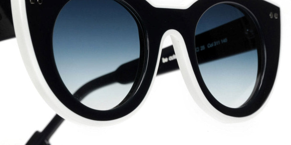 Sabine Be® Be Cute Line Sun SB Be Cute Line Sun 311 48 - Shiny Midnight Blue / Shiny White Sunglasses