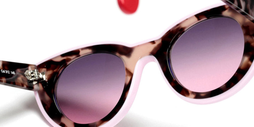 Sabine Be® Be Cute Line Sun SB Be Cute Line Sun 312 48 - Pinkish Tortoise / Shiny Baby Pink Sunglasses