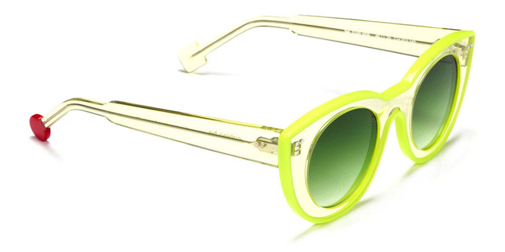 Sabine Be® Be Cute Line Sun SB Be Cute Line Sun 313 48 - Shiny Translucent Yellow / Shiny Neon Yellow Sunglasses