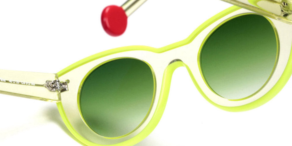 Sabine Be® Be Cute Line Sun SB Be Cute Line Sun 313 48 - Shiny Translucent Yellow / Shiny Neon Yellow Sunglasses