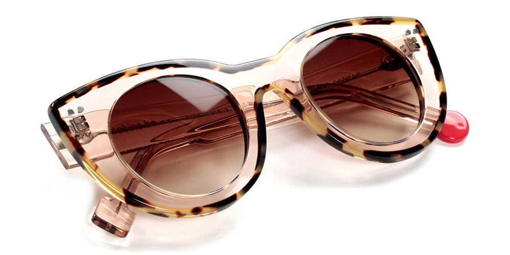 Sabine Be® Be Cute Line Sun SB Be Cute Line Sun 341 48 - Shiny Translucent Nude / Shiny Tokyo Tortoise Sunglasses