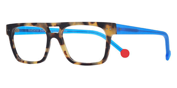 Sabine Be® Be Dandy SB Be Dandy 09 55 - Matte Tokyo Tortoise / Matte Biue Klein Eyeglasses