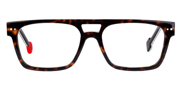 Sabine Be® Be Dandy SB Be Dandy 163 55 - Shiny Dark Tortoise / White / Shiny Dark Tortoise Eyeglasses