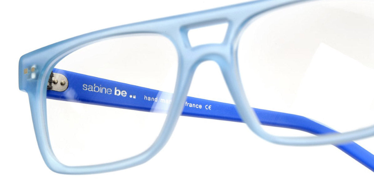 Sabine Be® Be Dandy SB Be Dandy 391 55 - Translusent Blue Matt / Matt Majorelle Blue Eyeglasses