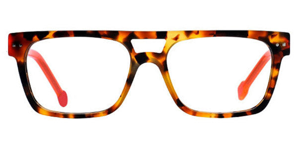 Sabine Be® Be Dandy SB Be Dandy 6 55 - Shiny Fawn Tortoise / Shiny Translucent Orange Eyeglasses