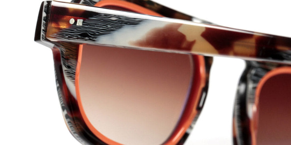 Sabine Be® Be Factory Sun SB Be Factory Sun 203 46 - Shiny Vintage Tortoise / Shiny Orange Sunglasses