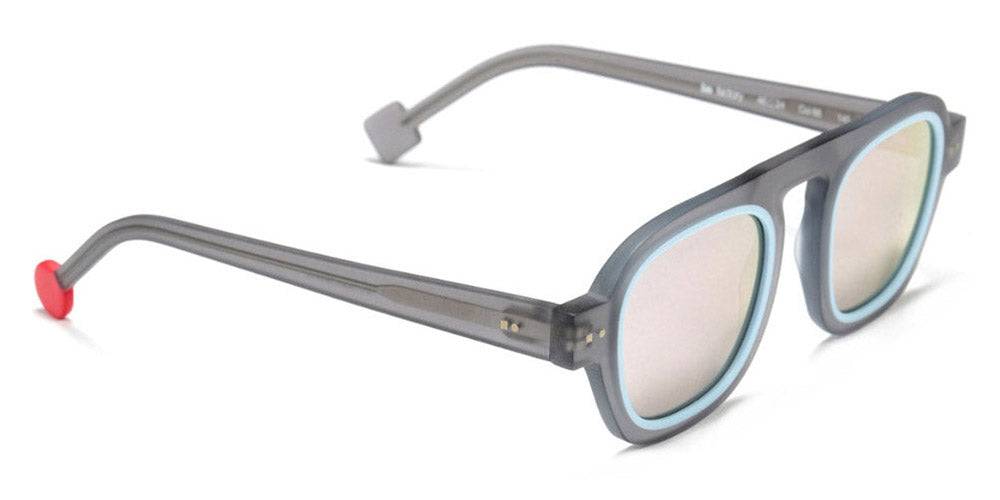 Sabine Be® Be Factory Sun SB Be Factory Sun 68 46 - Matte Baby Blue / Matte Translucent Gray Sunglasses