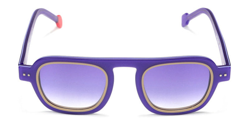 Sabine Be® Be Factory Sun SB Be Factory Sun 83 46 - Matte Purple / Matte Beige Sunglasses