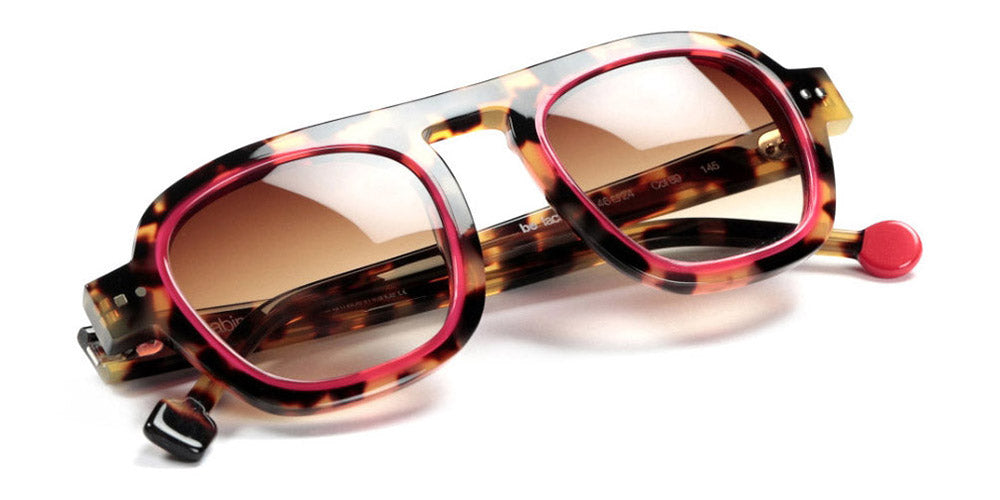 Sabine Be® Be Factory Sun SB Be Factory Sun 89 46 - Shiny Tokyo Tortoise / Shiny Neon Pink Sunglasses