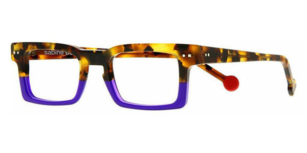 Sabine Be® Be Geek SB Be Geek 04 48 - Shiny Fawn Tortoise / Shiny Purple Eyeglasses