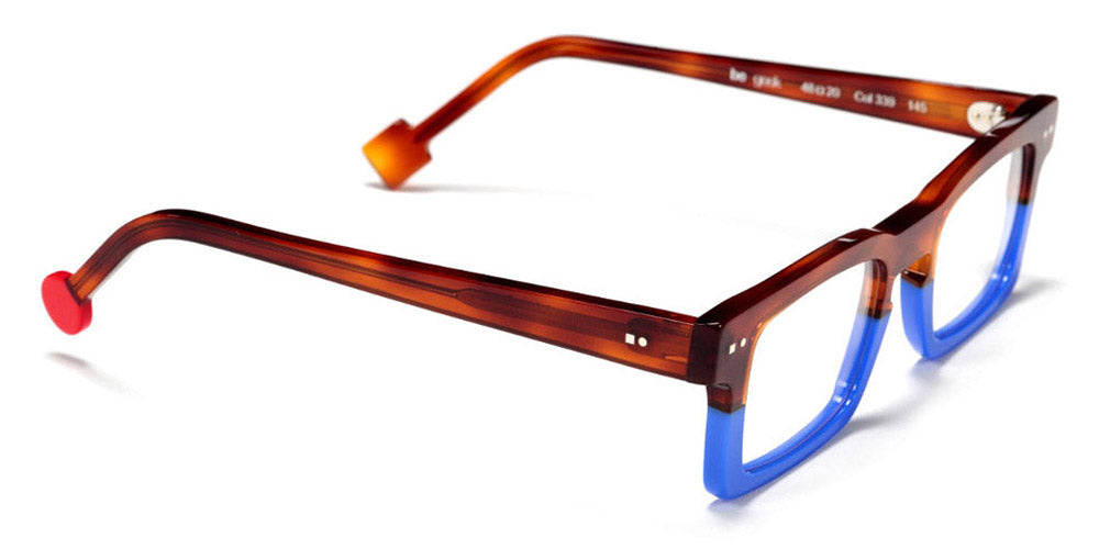 Sabine Be® Be Geek SB Be Geek 10 48 - Shiny Blonde Tortoise / Shiny Klein Blue Eyeglasses