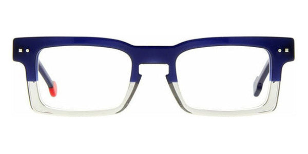 Sabine Be® Be Geek SB Be Geek 42 48 - Shiny Navy Blue / Shiny Translucent Gray Eyeglasses