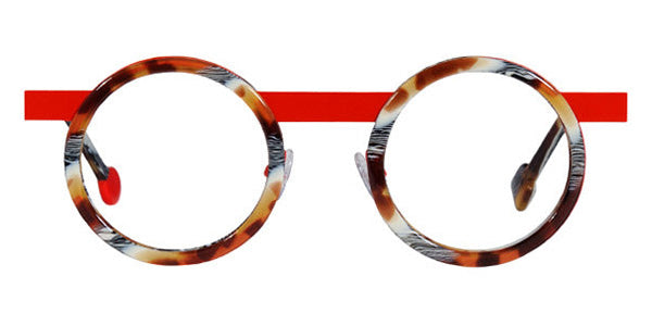 Sabine Be® Be Gipsy SB Be Gipsy 195 43 - Shiny Vintage Tortoise/ Satin Red Eyeglasses