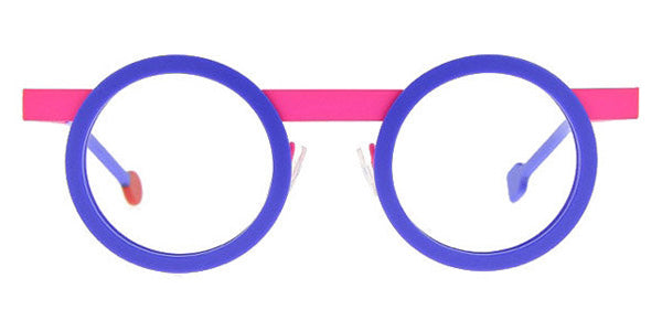 Sabine Be® Be Gipsy SB Be Gipsy 21 43 - Matte Blue Klein / Satin Neon Pink Eyeglasses