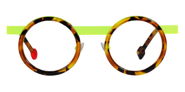 Sabine Be® Be Gipsy SB Be Gipsy 210 43 - Shiny Fauve Tortoise / Satin Neon Yellow Eyeglasses