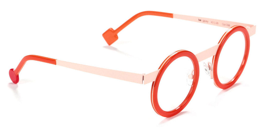 Sabine Be® Be Gipsy SB Be Gipsy 338 43 - Shiny Orange / Satin Salmon Eyeglasses