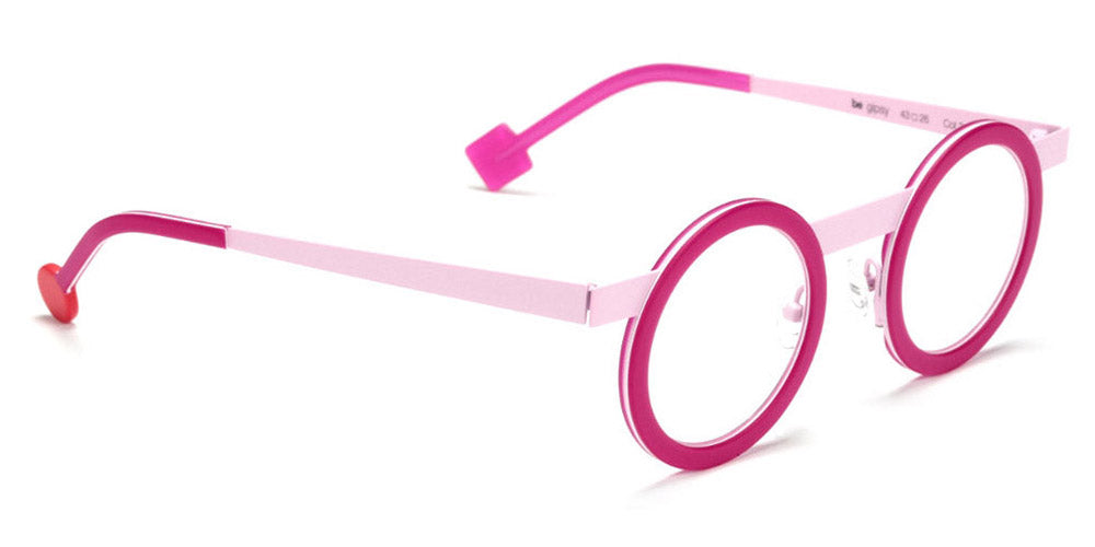 Sabine Be® Be Gipsy SB Be Gipsy 346 43 - Matte Translucent Fuchsia / Satin Pastel Pink Eyeglasses