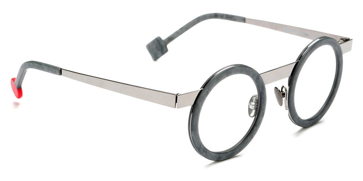 Sabine Be® Be Gipsy SB Be Gipsy 513 43 - Matte Marble Mouse Gray / Polished Ruthenium Eyeglasses