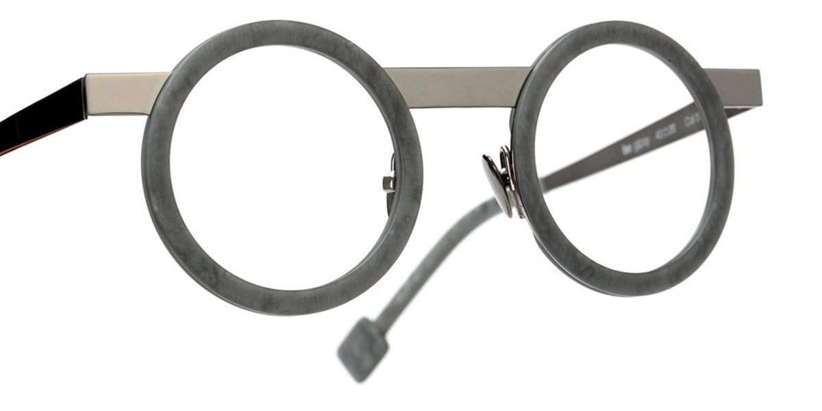 Sabine Be® Be Gipsy SB Be Gipsy 513 43 - Matte Marble Mouse Gray / Polished Ruthenium Eyeglasses