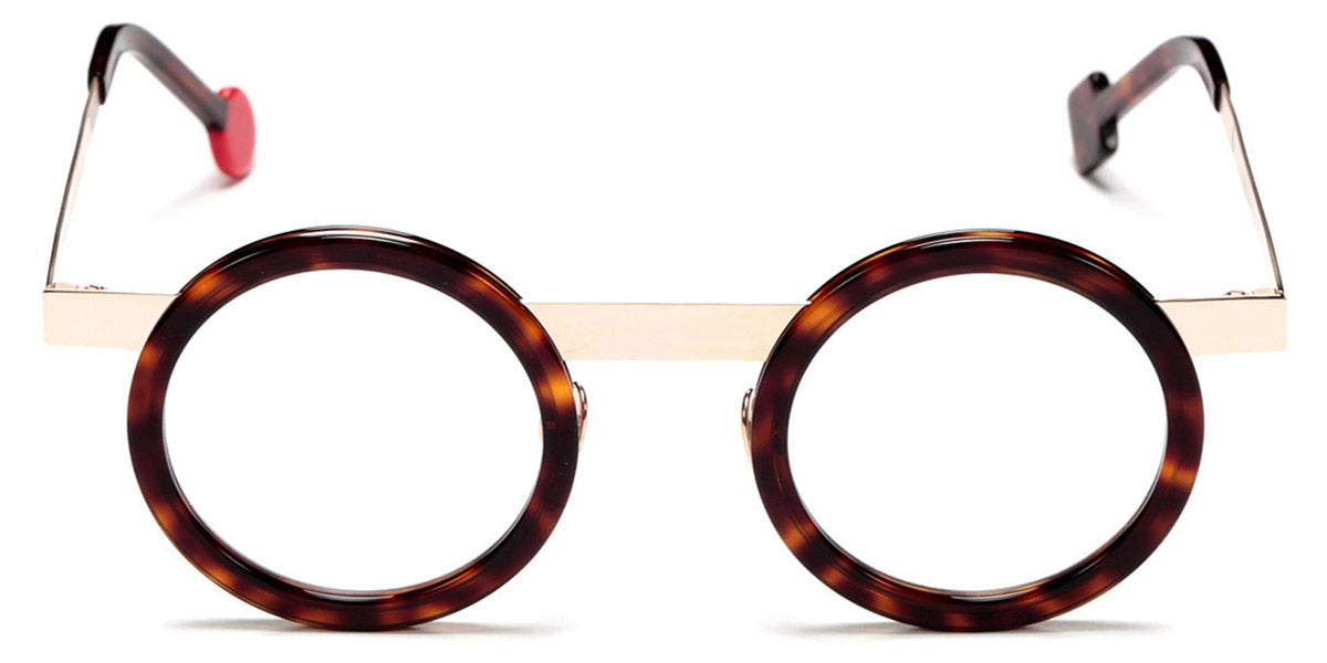 Sabine Be® Be Gipsy SB Be Gipsy 562 43 - Shiny Cherry Tortoise / Polished Rose Gold Eyeglasses