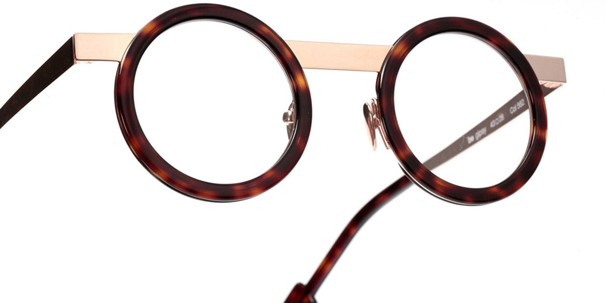 Sabine Be® Be Gipsy SB Be Gipsy 562 43 - Shiny Cherry Tortoise / Polished Rose Gold Eyeglasses