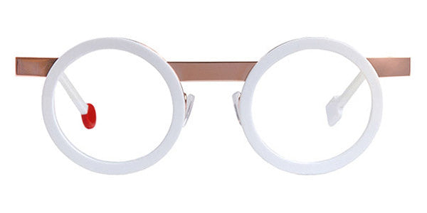 Sabine Be® Be Gipsy SB Be Gipsy 71 43 - Shiny White / Polished Rose Gold Eyeglasses