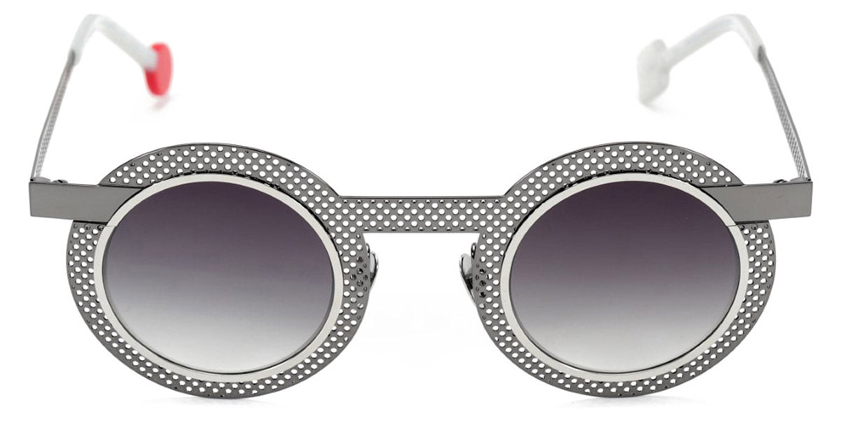 Sabine Be® Be Gipsy Hole Sun SB Be Gipsy Hole Sun 502 43 - Dark Ruthenium Polished Perforated / Polished Palladium Sunglasses