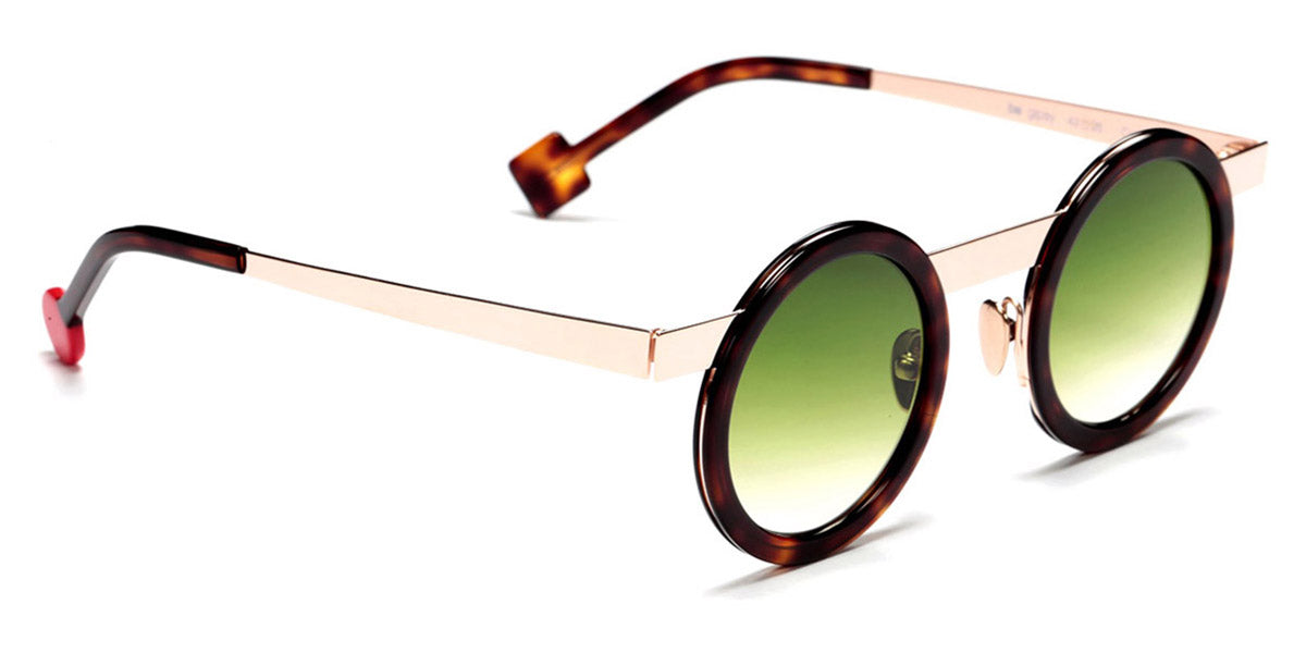 Sabine Be® Be Gipsy Sun SB Be Gipsy Sun 562 43 - Shiny Cherry Tortoise / Polished Rose Gold Sunglasses