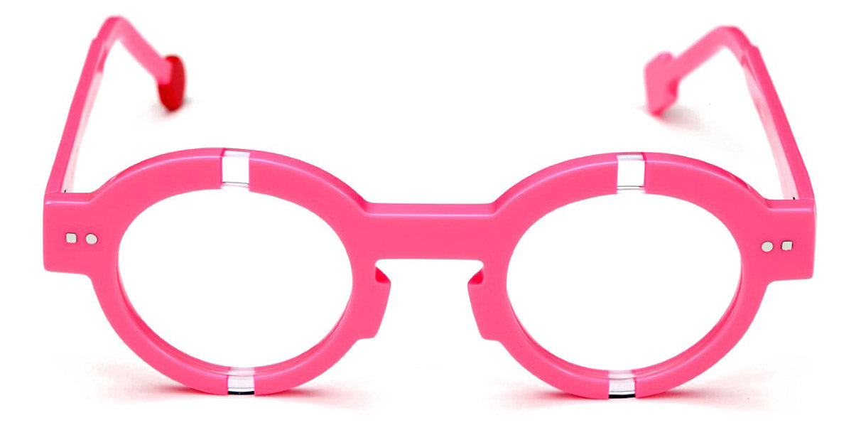 Sabine Be® Be Groom SB Be Groom 395 43 - Shiny Veined Blond Tortoise / Shiny Neon Pink Eyeglasses