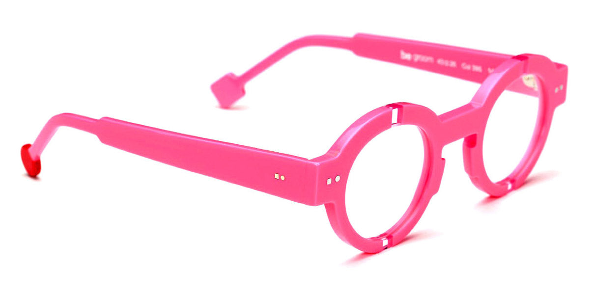 Sabine Be® Be Groom SB Be Groom 395 43 - Shiny Veined Blond Tortoise / Shiny Neon Pink Eyeglasses