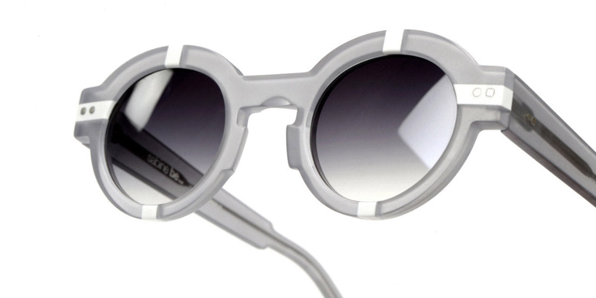 Sabine Be® Be Groom Sun SB Be Groom Sun 375 43 - Matt Translucent Gray / Matt White Sunglasses