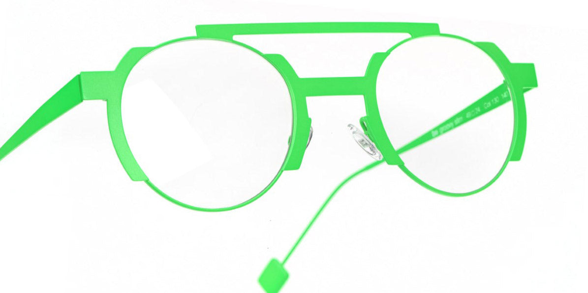 Sabine Be® Be Groovy Slim SB Be Groovy Slim 130 49 - Satin Neon Green Eyeglasses