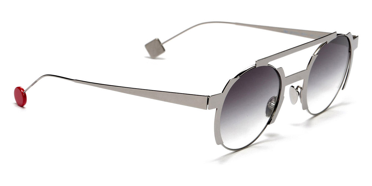 Sabine Be® Be Groovy Slim Sun SB Be Groovy Slim Sun 138 49 - Polished Ruthenium Sunglasses