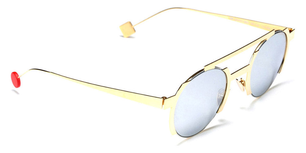 Sabine Be® Be Groovy Slim Sun SB Be Groovy Slim Sun 264 49 - Polished Pale Gold / Polished Palladium Sunglasses