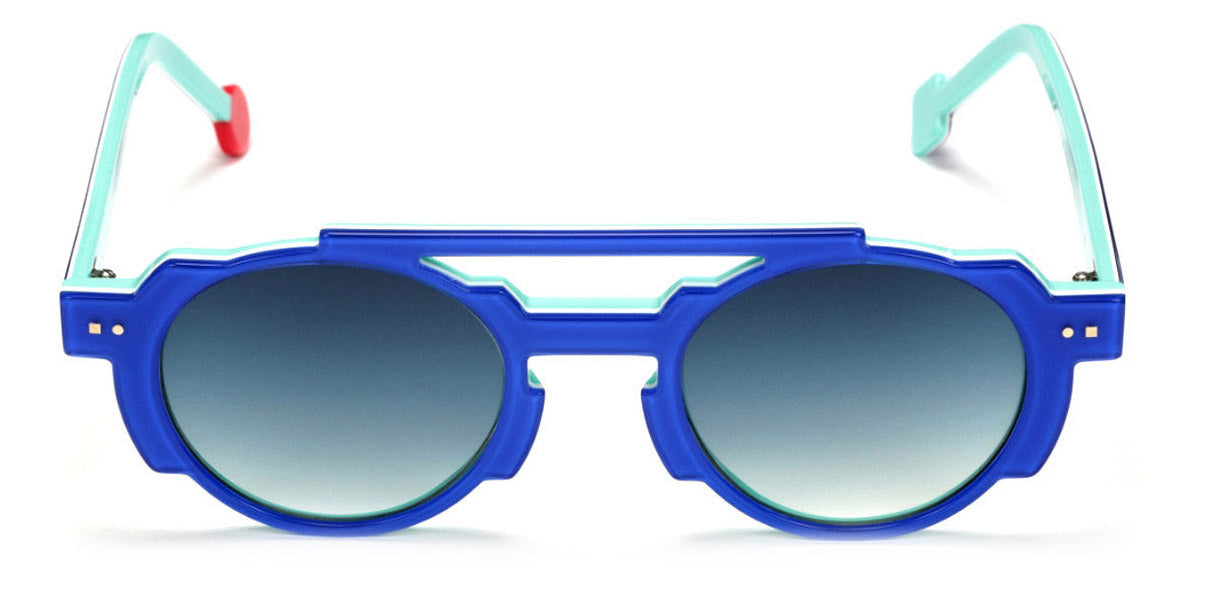 Sabine Be® Be Groovy Swell Sun SB Be Groovy Swell Sun 168 49 - Shiny Translucent Blue Majorelle / White / Shiny Turquoise Sunglasses