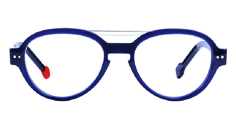 Sabine Be® Be Hype SB Be Hype 02 54 - Shiny Tokyo Tortoise / Satin Blue Klein Eyeglasses