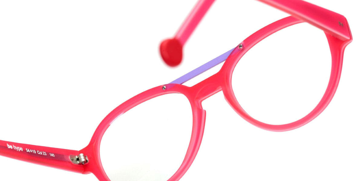 Sabine Be® Be Hype SB Be Hype 23 54 - Matte Neon Pink / Satin Light Purple Eyeglasses