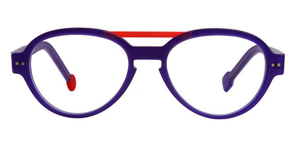 Sabine Be® Be Hype SB Be Hype 28 54 - Matte Purple / Satin Neon Orange Eyeglasses