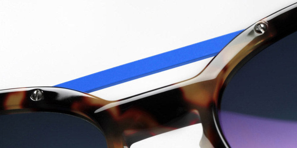 Sabine Be® Be Hype Sun SB Be Hype Sun 03 54 - Shiny Tokyo Tortoise / Satin Blue Klein Sunglasses