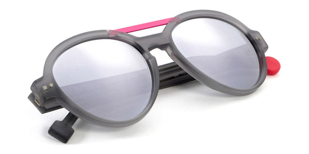 Sabine Be® Be Hype Sun SB Be Hype Sun 13 54 - Matte Translucent Gray / Satin Neon Pink Sunglasses