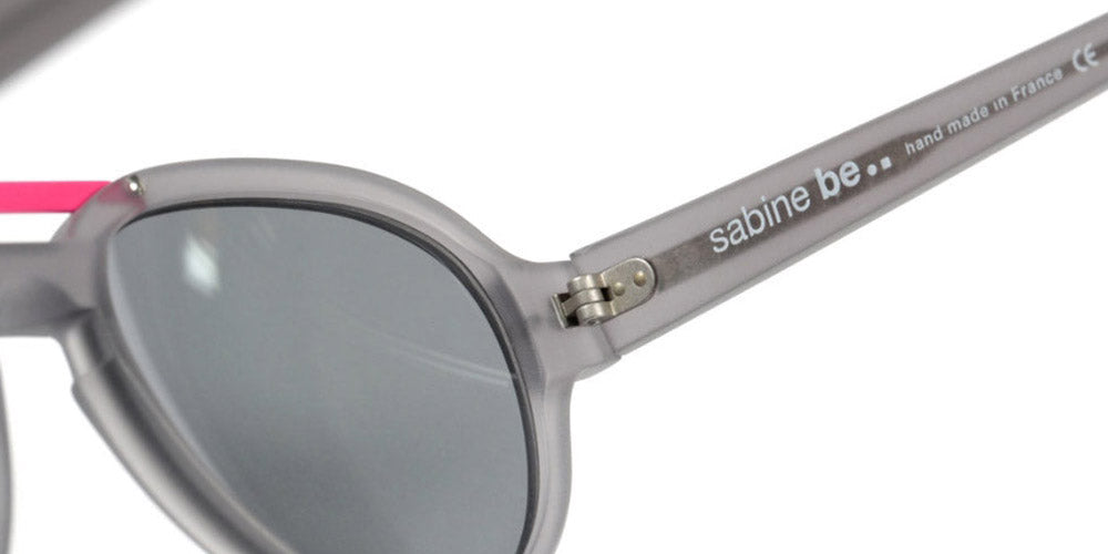 Sabine Be® Be Hype Sun SB Be Hype Sun 13 54 - Matte Translucent Gray / Satin Neon Pink Sunglasses