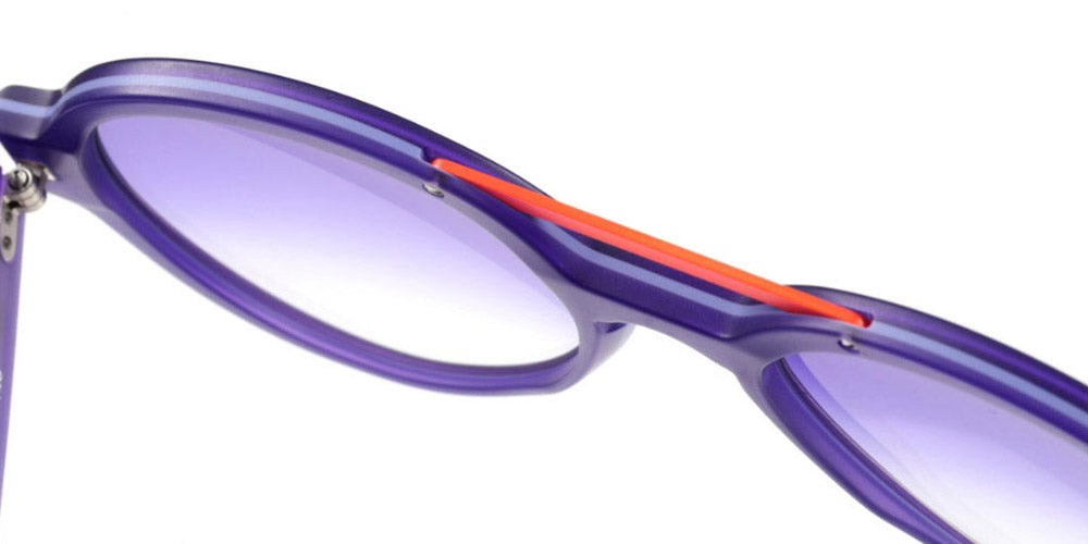 Sabine Be® Be Hype Sun SB Be Hype Sun 28 54 - Matte Purple / Satin Neon Orange Sunglasses