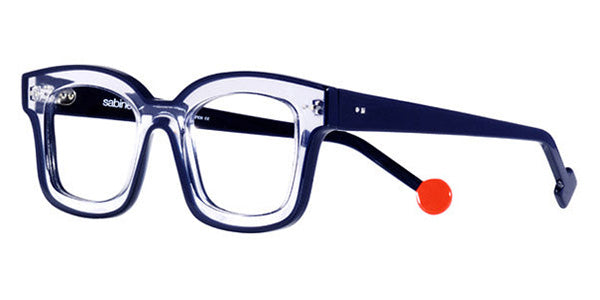 Sabine Be® Be Idol Line SB Be Idol Line 226 46 - Shiny Crystal / Shiny Midnight Blue Eyeglasses